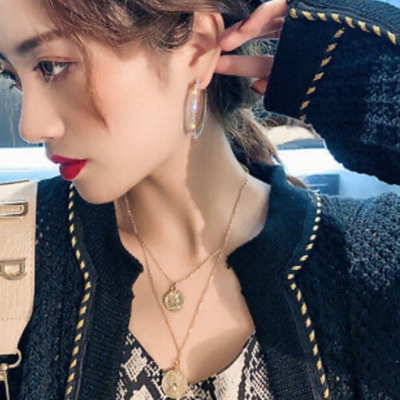 NEW 925 Sterling Silver Hoop Earrings - Picture 8 of 9